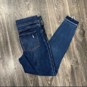 SPANX medium raw hem jegging skinny jeans